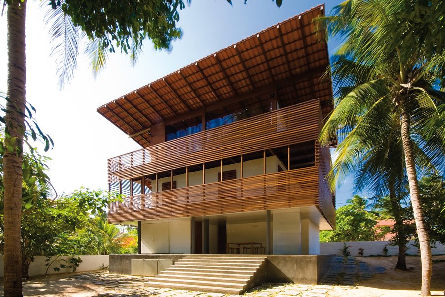 6 Desain  Rumah  Tropis Modern  Minimalis danislexaw